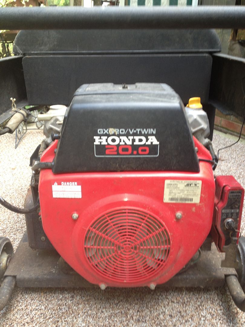 Converted my Big 20HP Honda Engine Generator to TriFuel (Pictures